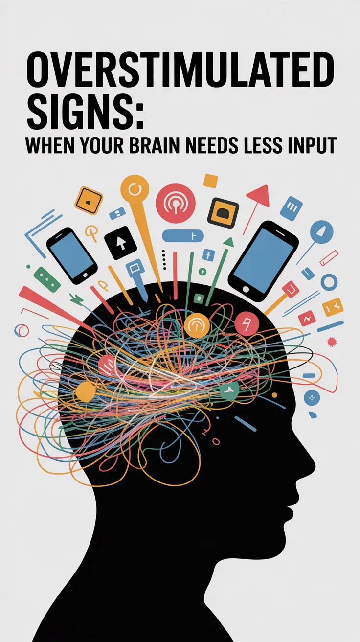 “Overstimulated” Signs: When Your Brain Needs Less Input