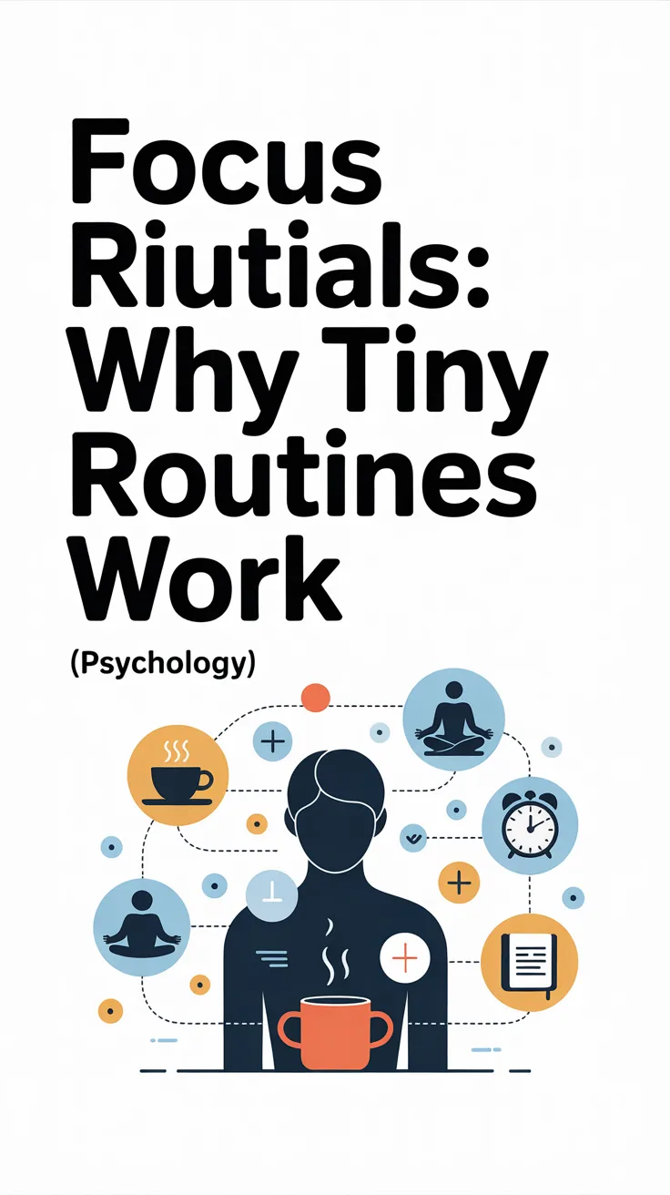 Focus Rituals: Why Tiny Routines Work (Psychology)