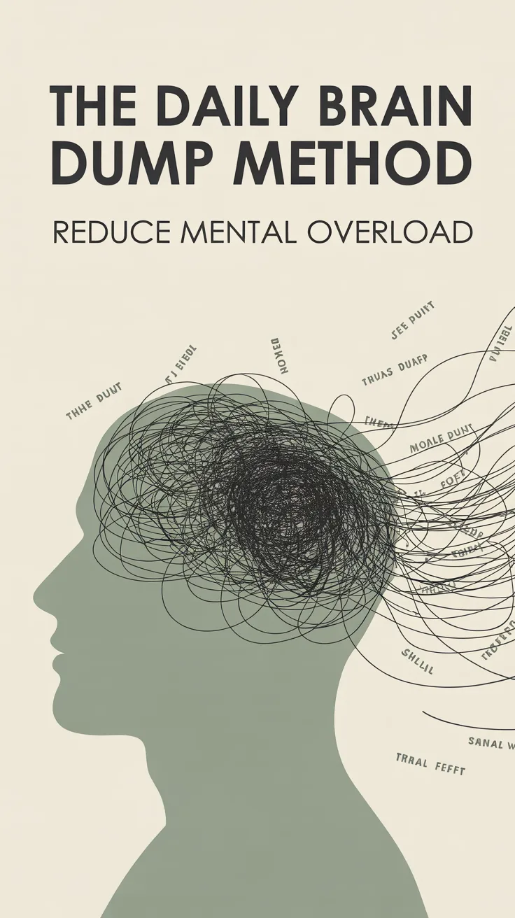The “Daily Brain Dump” Method: Reduce Mental Overload