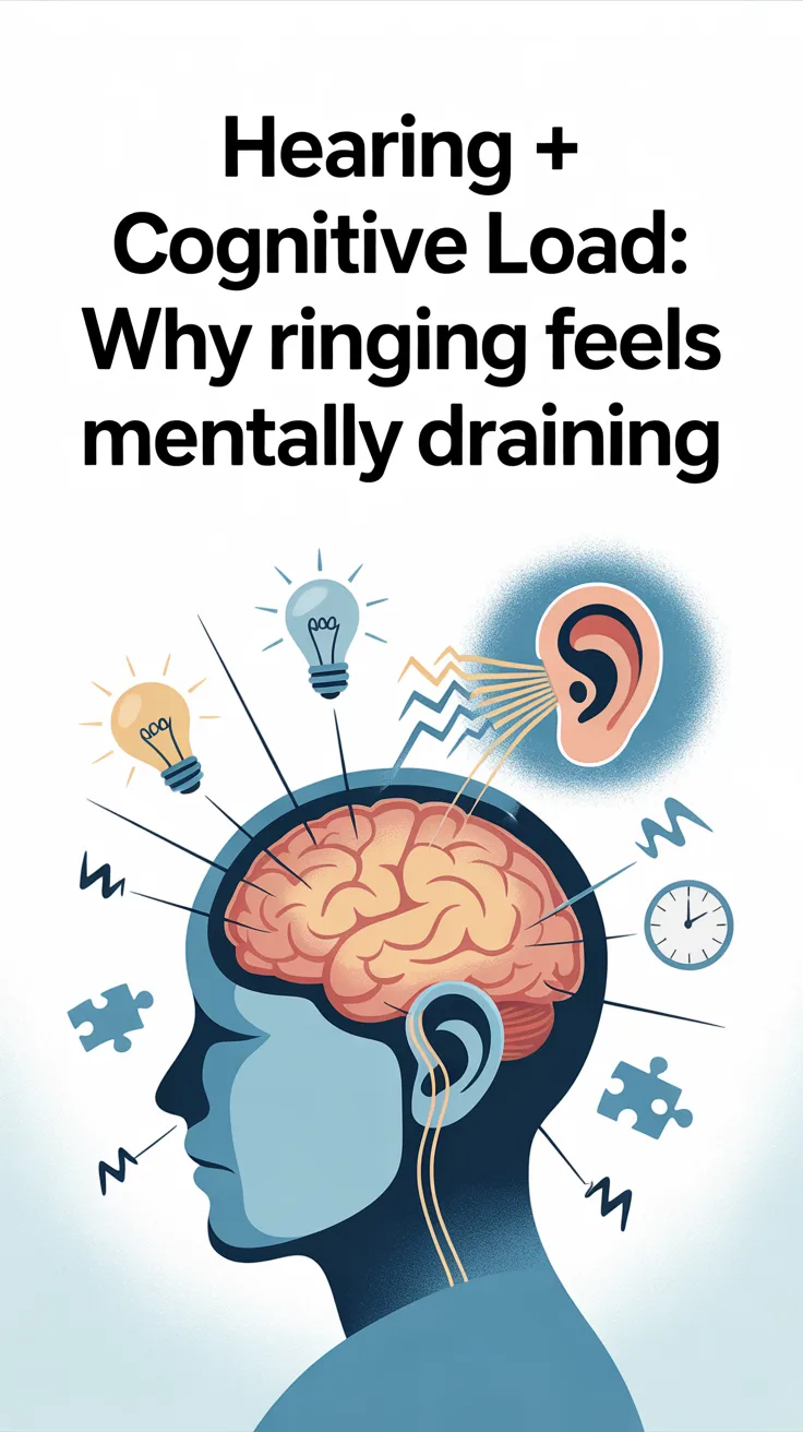 Hearing + Cognitive Load: Why Ringing Feels Mentally Draining