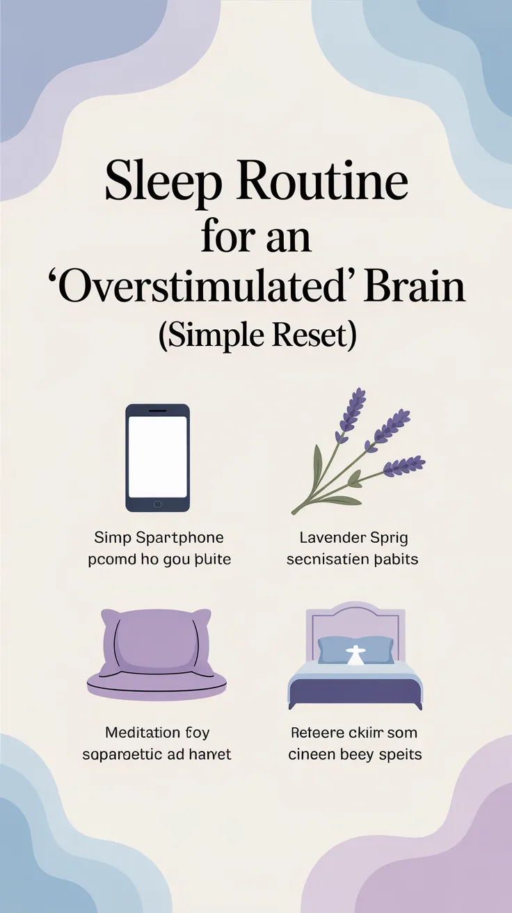 Sleep Routine for an “Overstimulated” Brain (Simple Reset)