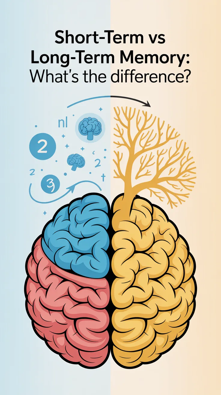 Short-Term vs Long-Term Memory: What’s the Difference?