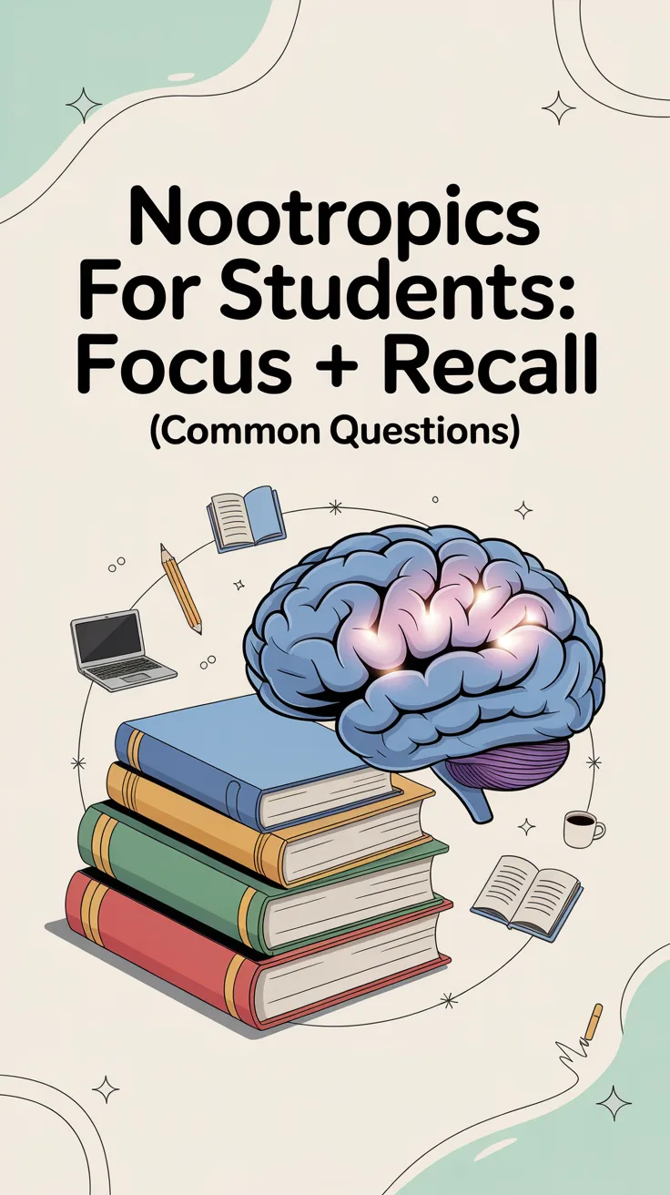 Nootropics for Students: Focus + Recall (Common Questions)