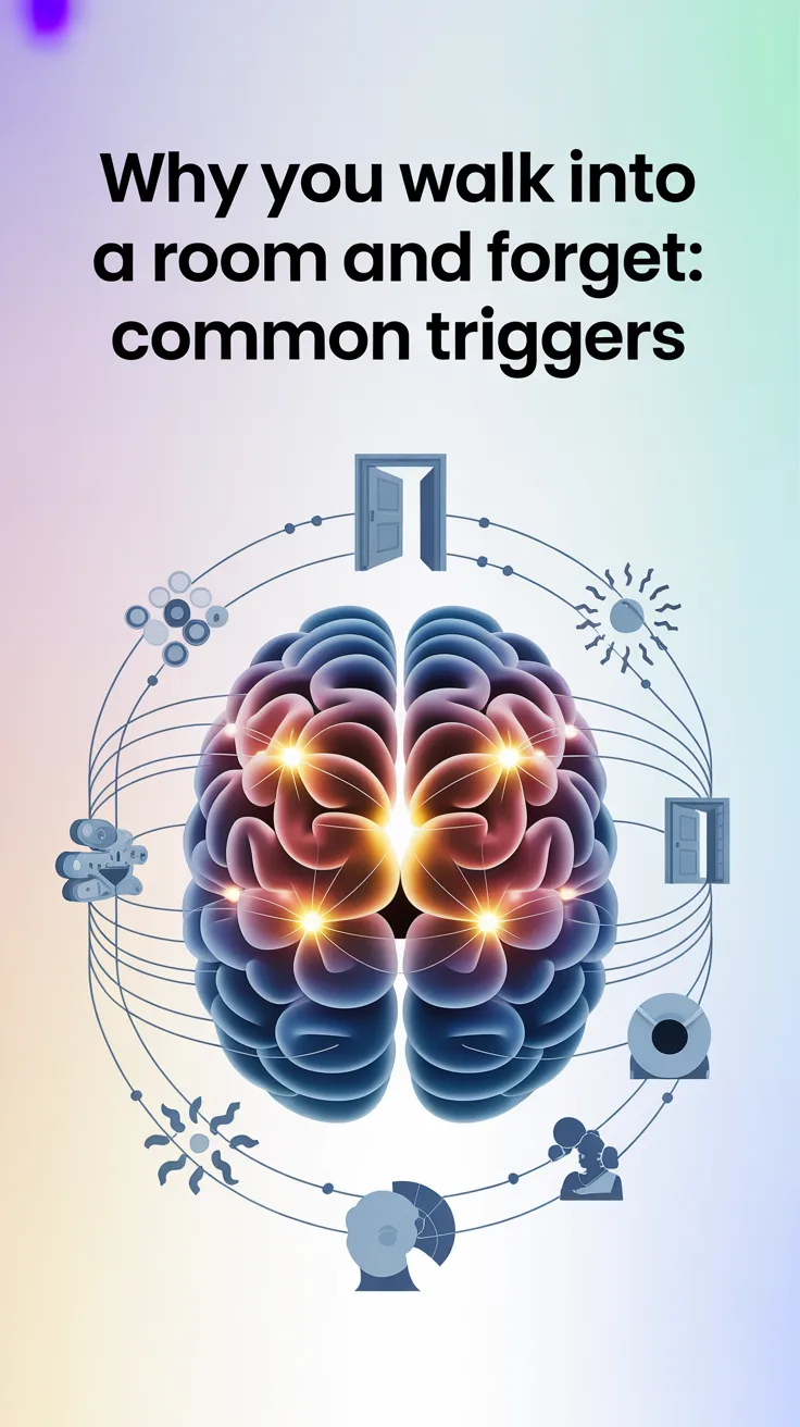 Why You Walk Into a Room and Forget: Common Triggers