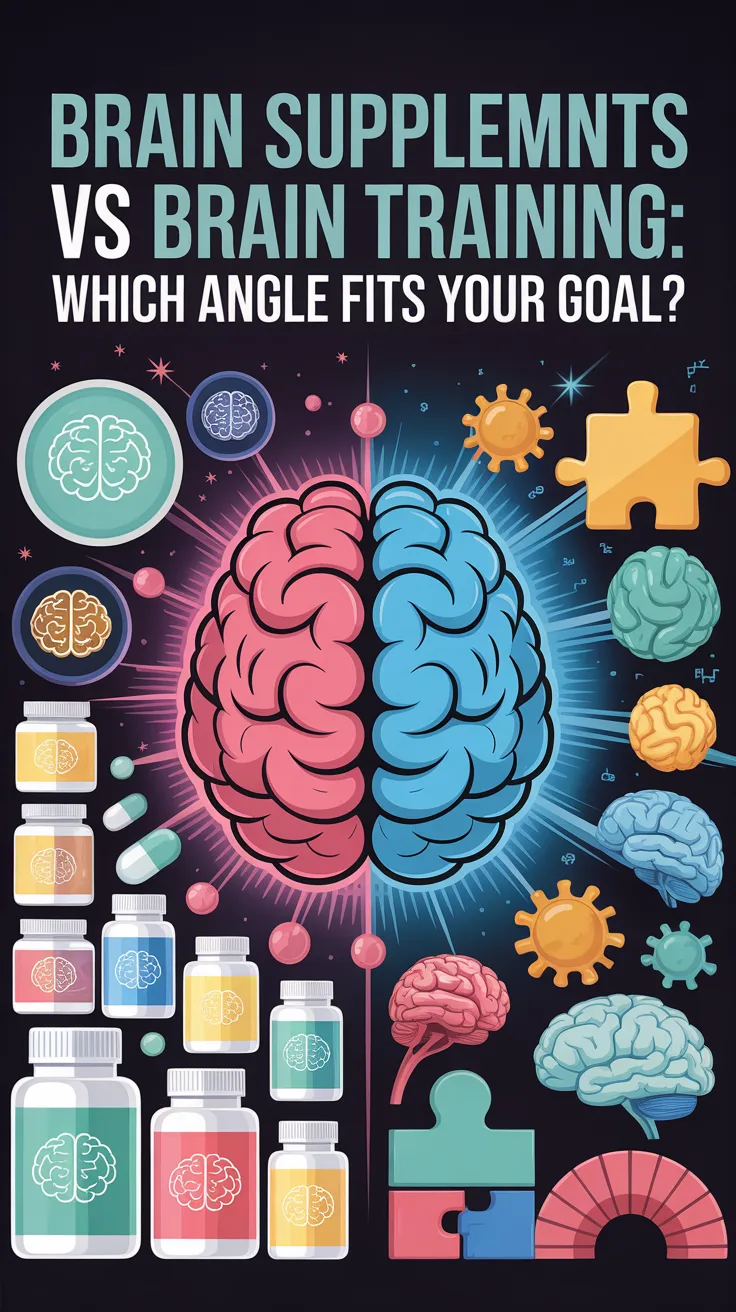 Brain Supplements vs Brain Training: Which Angle Fits Your Goal?