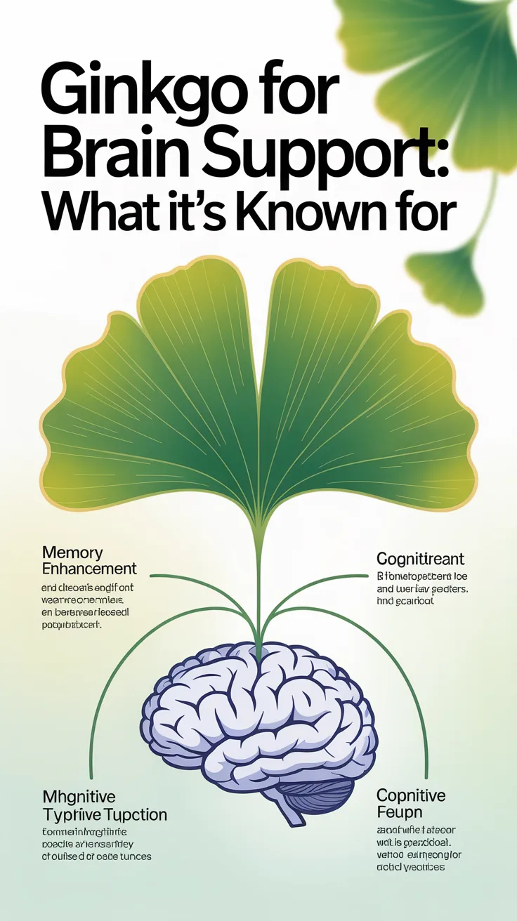 Ginkgo for Brain Support: What It’s Known For